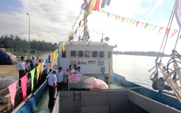 Tàu cá vỏ thép đầu tiên ở Thừa Thiên - Huế trị giá hơn 18 tỉ đồng
